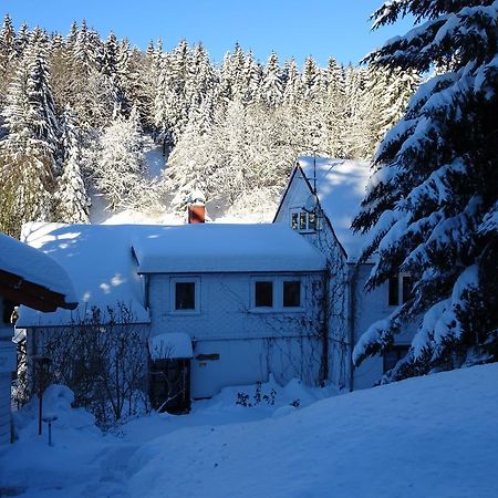 Ferienwohnung Bauer Alter Hammer شميدِفِلد آم رين المظهر الخارجي الصورة